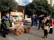 �Emprendemos cultura� se dio a conocer en la plaza de A Ma�a.