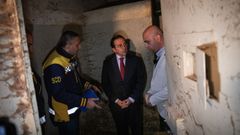 Jos Manuel Albares, este jueves durante una visita a la prisin de Sednaya, en Damasco.