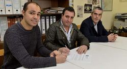 Miguel Fern�ndez, Enrique Dom�nguez y Jaime Casais.