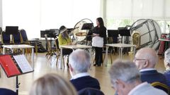Hubo actuaciones de todo tipo, inclu�do teatro del bueno.