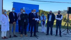 El gerente del Sergas, Jos� Flores, anunci� la pr�xima licitaci�n del centro de salud de Abegondo