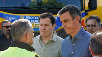 En directo: Pedro S&aacute;nchez visita las zonas afectadas por los incendios en &Aacute;vila