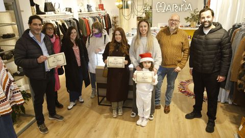 La entrega de premios se realiz� en el establecimiento Mari�a, el ganador