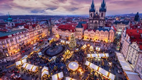 Mercadillo de Praga.