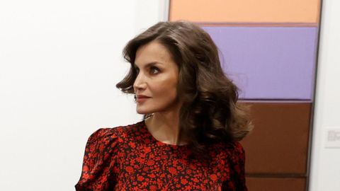 La reina Letizia, en ARCO