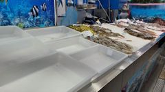 Las pescader�as acusan las consecuencias de la huelga de transportistas