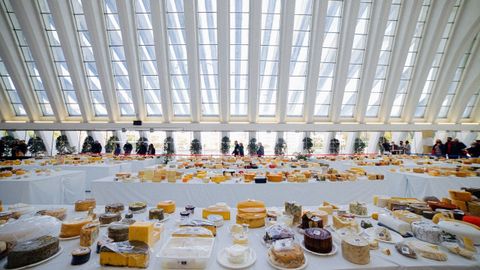 Los 4.000 quesos del World Cheese Festival celebrado en Oviedo 2021