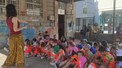 Actividad en la biblioteca de San Francisco de Ourense