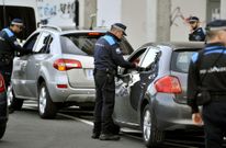 Imagen de uno de los controles realizados la semana pasada por la Polic�a Local de Ferrol. 