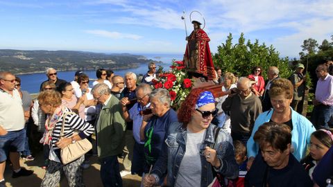 Subida al monte de San Roque. Viveiro.