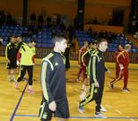 La selecci�n espa�ola de f�tbol sala lleg� a Burela en la ma�ana de ayer. 