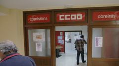 Local de CCOO en Ferrol