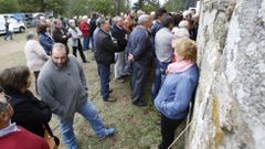 Nalgunhas misas, os fieis tiveron que agardar no exterior porque dentro non coll�a ningu�n m�is