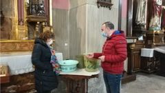 Campa�a para recaudar fondos para retejar la iglesia de Vegadeo