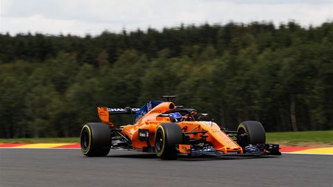 McLaren de Fernando Alonso
