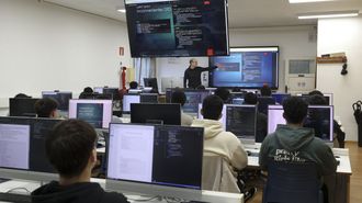 Imagen del IES San Clemente de Santiago de Compostela, que forma a profesionales de la rama STEM