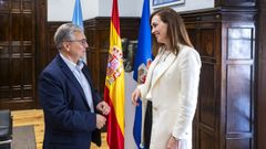 Luis Menor y Gala Llano.