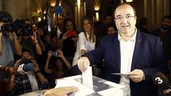Miquel Iceta: �Hoy es un d�a para que vote much�sima gente�