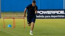 Pucko Real Oviedo Requexon.Pucko durante un entrenamiento