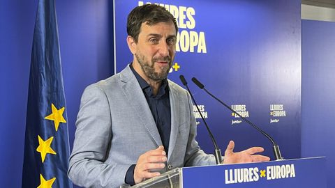 Toni Comn, cabeza de lista de Junts al Parlamento Europeo 