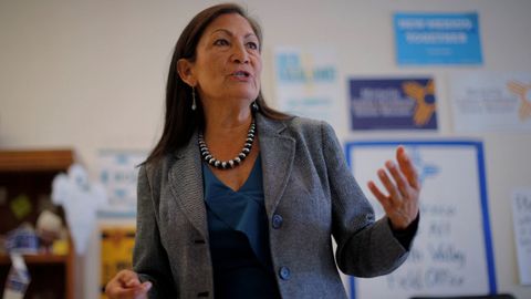 Deeb Haaland quiere ser la primera ind�gena en la C�mara de Representantes