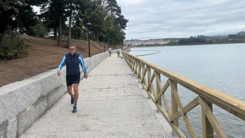 El paseo, a la altura de O Para&iacute;so.