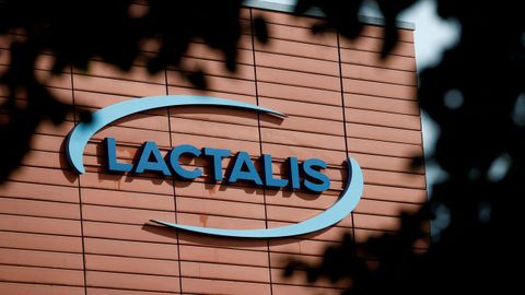 Imagen del logo de Lactalis.