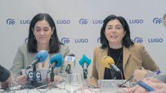 Elena Candia compareci� junto a Paula Prado