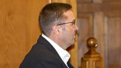 Jos� Eir�n, durante el juicio en la Audiencia de Pontevedra.