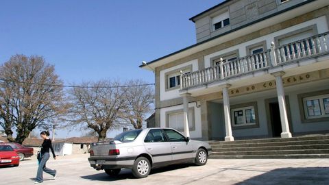 Exterior de la casa consistorial de Taboada, uno de los dos municipios del sur lucense donde se prev� que cambien los gobiernos locales