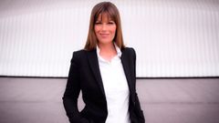 Imagen de la periodista en su p�gina web profesional