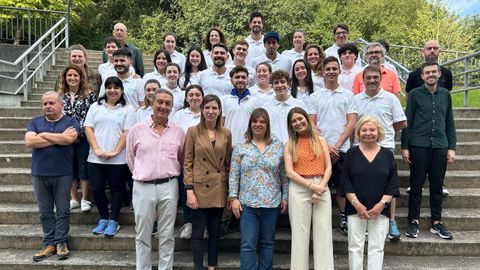 La vicepresidenta del Principado, Gimena Llamedo, en la inauguracin de la sptima edicin de la Escuela de Asturiana