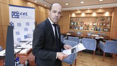 Jaime Lpez, gerente de la Confederacin de Empresarios de Lugo (CEL).