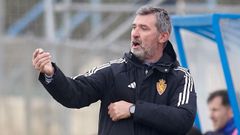 Larraz cierra una etapa de cinco a�os al frente del Deportivo Arag�n.