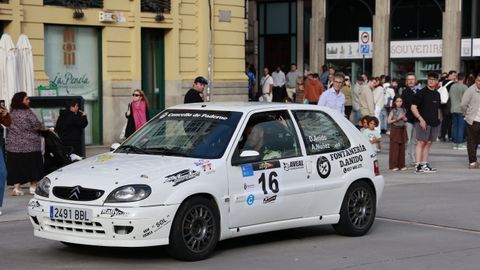 Ceremonia de salida del Rallye Rías Altas Histórico