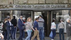 Imagen de archivo de turistas en Ourense