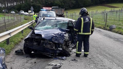 Estado en el que qued� el coche siniestrado