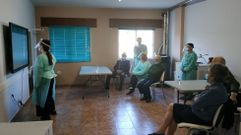 AFA Chantada atiende en estos momentos a unas cuarenta personas