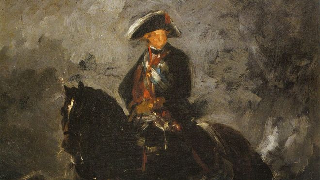Bosquejo del retrato de Carlos IV a caballo, de Goya, est� valorado en 225.000 euros