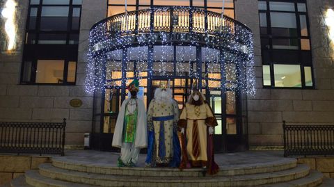 Los Reyes Magos, frente al Ayuntamiento de B�veda