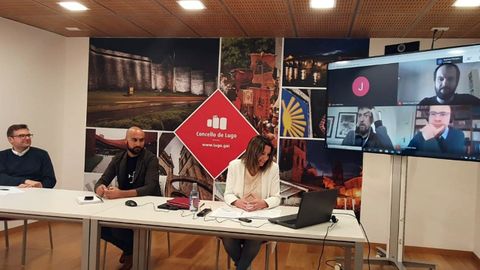 La alcaldesa de Lugo, Lara M�ndez, explic� que la formaci�n pretende fomentar la empleabilidad de los lucenses en paro