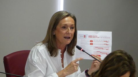 Luisa S�nchez, presidenta del PP de Vigo
