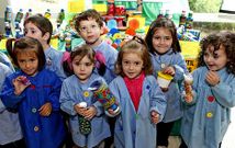 El proyecto escolar buscaba que los ni�os explorasen las posibilidades del sonido.