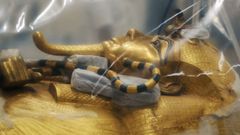 La restauración del sarcófago de Tutankamón