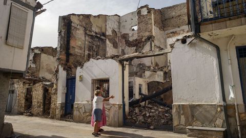 Entre las casas devoradas, haba algunas totalmente nuevas, como esta de A Veiga de Cascall