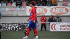 Iago Gonzlez Filgueira, hijo mayor de Pablo Couago, acaba de debutar con el primer equipo del Choco.