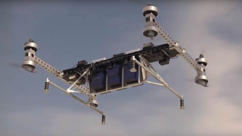 As� es el dron de Boeing capaz de levantar 200 kilos de peso