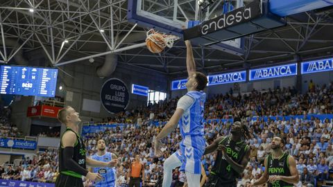 Las im�genes de la victoria del R�o Breog�n ante el Asisa Joventur en la Jornada 1 de la Liga Endesa disputada en el Pazo