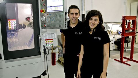 Antón Rodríguez y Bibiana Rodiño