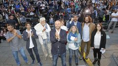 Imagen del acto de fin de semana de En Marea previo a las elecciones del 2016 a la Xunta
